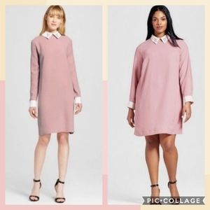 Victoria Beckham Mod Pink Bunny Dress